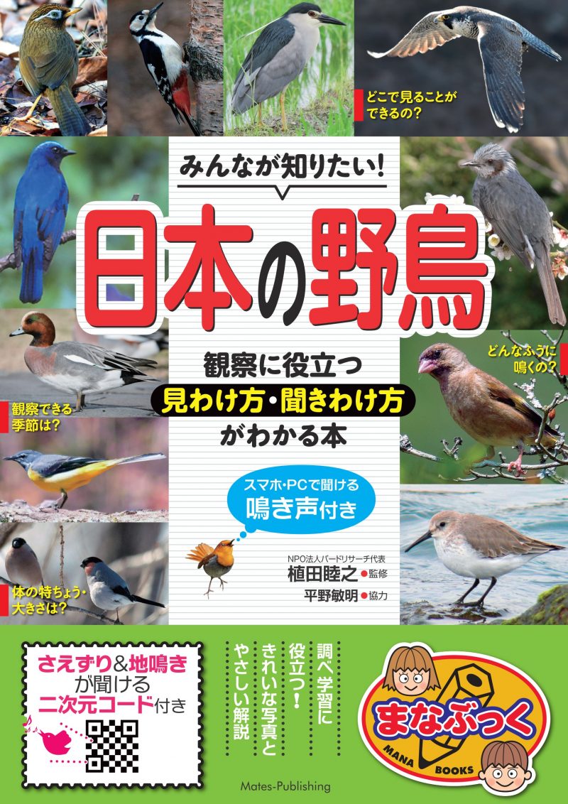 みんなが知りたい! 日本の野鳥 観察に役立つ見わけ方・聞きわけ方がわかる本 スマホ・PCで聞ける鳴き声付き